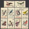 Romania 1993 - A Set Of 10 Colorful Birds Eagle Woodpecker Bird Animal Animals Fauna Nature Stamps MNH Michel 4875-4884 - Collections