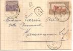 N° 53+37   LETTRE PLIEE  HAMMAN LIF Vers HAMMAN LIF         Le   03 JANVIER 1922 - Brieven En Documenten