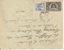 N° 288A+318   LETTRE FICHA  Vers TUNIS         Le   11 FEVRIER 1949 - Lettres & Documents