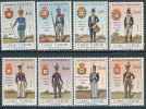 CAPE VERDE 1965 MILITARY UNIFORM SC# 330-337 FRESH VFMNH - Cap Vert