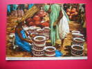 CPM NIGERIA  DECORATED POTS , SOKOTO NORTHERN NIGERIA   ANIMEE MARCHE  VOYAGEE - Nigeria