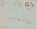 MOUILA - GABON - Afrique,colonies Francaise,avion,lettre,ma Rcophilie - Covers & Documents