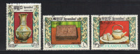 KAMPUCHEA-Timbres N°733 à 735-oblitérés - Kampuchea