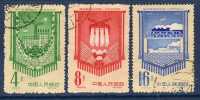 CHINE China 1958 Plan Quinquennal  Yv 1120/1122  Obl - Used Stamps