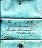 Poland Prephilatelic Cover KOWAL 1854 In Red To WLOCLAWEK - ...-1860 Préphilatélie