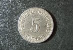 Id.D23-A-02. Germany, 5 PFENNIG 1913 A  - Wilhelm II - 5 Pfennig