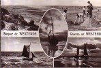 CPSM.      BONJOUR DE WESTENDE / GROETEN UIT  WESTENDE - Westende