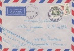 Fada ( Petit Bureau ) Tchad Afrique Colonie Française Lettre Par Avion Pour Marseille Marcophilie - Storia Postale