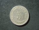 Id.D15-A. Germany, 5 PFENNIG 1905 A - Wilhelm II - 5 Pfennig