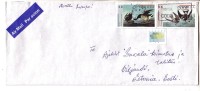 GOOD CANADA Postal Cover To ESTONIA 2003 - Good Stamped: Birds - Lettres & Documents