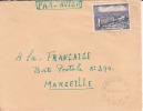 Koumra (petit Bureau) > Transit > Fort Archambault Tchad Afrique Colonie Lettre Avion > Marseille Marcophilie - Covers & Documents