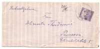 COVER - Traveled 1918th - Lettres & Documents