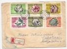 COVER - Traveled 1958th - Cartas & Documentos