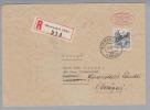 Heimat ZH Birmensdorf 1946-12-03 R-Brief Amtlich Mit Aemtermarke - Briefe U. Dokumente