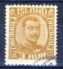 #D1518. Iceland 1920. Michel 84. Cancelled(o) - Used Stamps