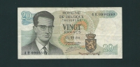 20  FRANCS   Del  BELGIO -  Anno 1964. - Autres & Non Classés