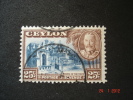 Ceylon  1935  K.George V    25 Cents       SG376    Used - Ceylan (...-1947)