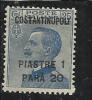 LEVANTE COSTANTINOPOLI 1923 SOPRASTAMPATO D'ITALIA ITALY OVERPRINTED 1,20 SU CENT. 25 C MNH OTTIMA CENTRATURA - Bureaux D'Europe & D'Asie