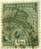 India 1932 King George V 0.5a - Used - 1911-35  George V