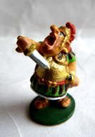 RARE FIGURINE ASTERIX HOBBY PRODUCTS 90 PEINTE A LA MAIN CENTURION ROMAIN 2 - Astérix & Obélix