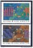 Timbre(s) Neuf(s)**de Finlande N°1110-11 Y Et T ,europa 1991, Espace,satellites,carte Europe ,exploration Spatiale - Unused Stamps