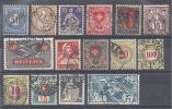 SUISSE - Lot  De  15  Timbres  Oblitérés  TTB - Cote  Yvert  158 € - Verzamelingen