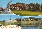 SAINT-AGREVE-rue Du Dr Tourasse, Vue Generale, Gymnase Couvert, Camping - Saint Agrève