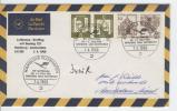 Luftpostbeleg / Lufthansa Erstflug  Hamburg-Amsterdam  1.4.1966 - Covers & Documents