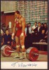 Sport World Champion G. Ivanchenko Weightlifting 1972 Russia USSR Mint Postcard  #11642 - Pesistica