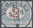 1903 REGNO USATO SEGNATASSE 2 LIRE - RR9829 - Portomarken