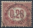 1875 REGNO USATO SERVIZIO DI STATO 20 CENT - RR9832 - Service