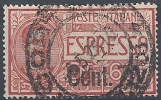 1924-25 REGNO USATO ESPRESSO SOPRASTAMPATO 70 CENT - RR9833-2 - Exprespost