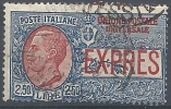 1925-26 REGNO USATO ESPRESSO 2,50 LIRE - RR9835 - Posta Espresso
