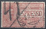 1922 REGNO USATO ESPRESSO 60 CENT - RR9836-4 - Poste Exprèsse