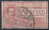 1925-26 REGNO USATO ESPRESSO 70 CENT - RR9836 - Posta Espresso