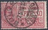 1903 REGNO USATO ESPRESSO 25 CENT - RR9837-4 - Correo Urgente