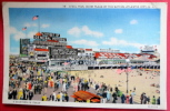 New Jersey > Atlantic City  Steel Pier With Adv.  General Motors-- Ford-- Amos & Andy    Linen ----ref 402 - - Atlantic City