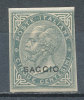 ITALY 1863 KING VICTOR EMENUEL II,SC# 26 IMPERF WITH SPECIMEN OVPT "SAGGIO"  VF M OG - Nuevos