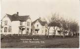 Lost Nation IA Iowa, Street Scene, Houses Architecture, C1900s Vintage Real Photo Postcard - Other & Unclassified