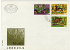 Yugoslavia / FDC / Cover /  Animals / Frog / Frog / Duck / Rat - Grenouilles