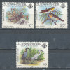 SEYCHELLES ZIL ELWANYEN SESEL 1985-8 BIRDS 3 DIF SCARCE ISSUES SC# 97,98,100 MNH - Colecciones & Series