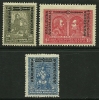 ● JUGOSLAVIA - 1931 - Soprastampati - N.  222 / 24 ** Serie Completa - Cat. ? - Lotto N. 763 - Unused Stamps
