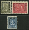 ● JUGOSLAVIA - 1931 - Soprastampati - N.  222 / 24 ** Serie Completa - Cat. ? - Lotto N. 763 - Neufs