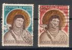 Vaticano - 1953 - S. Chiara (usati) - Used Stamps