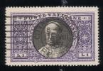 Vaticano - 1933 - Giardini E Medaglioni - 1 Lira (usato) - Usati