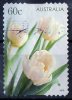 Australia 2010 For Special Occasions 60c Tulips Self-adhesive Used - Usati