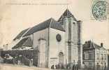 Val De Marne -ref  173- La Queue En Brie - Eglise Et Clocher Du 12eme Siecle - - La Queue En Brie