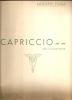 PARTITION DE SANDRO FUGA: CAPRICCIO - PER PIANO FORTE - D-F