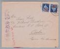 Schweiz 1923-03-09 Brief Nach Osaka Japan Zu# K 16 - Tête-bêche