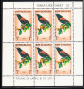 New Zealand Scott #B64a MH Miniature Sheet Of 6 Health Stamps - Tieke - Nuevos